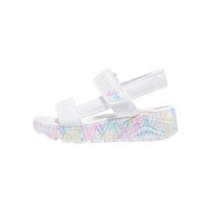 Сандалии детские дышащие с низким верхом Skechers Kids, белый