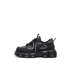 Кеды, скейтборд обувь женская низкая черный Sugarsu