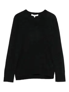 Свитер с V-образным вырезом Tibi, серый