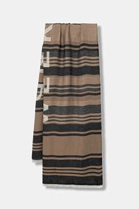 Шарф agallo Weekend Max Mara, черный