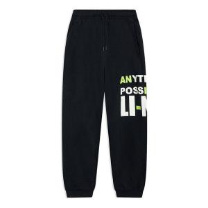 Штаны все возможно графические джоггеры спортивные штаны Li-Ning, черный