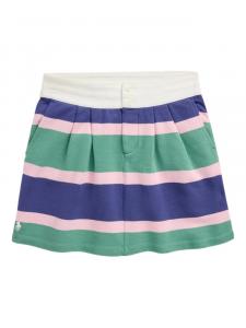 POLO RALPH LAUREN KIDS юбка с полосками, синий