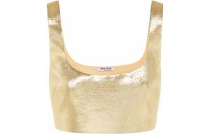 Камзол женский золотой Miu Miu