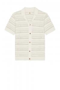 Кофта с открытой вязкой на пуговицах Marine Layer, natural