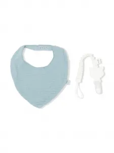 Фактурный нагрудник TEDDY & MINOU, синий