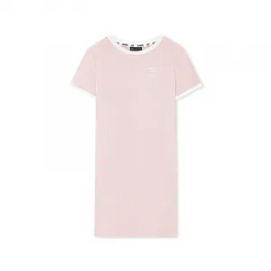 Женские платья с коротким рукавом nude pink Skechers, розовый