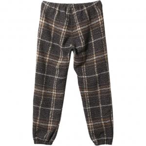 Застегивающиеся на молнию брюки W U Needles, хаки