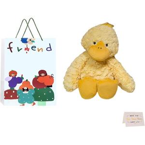 Коллекционная плюшевая кукла Healing Collection Cow высотой 32 см Whoops, желтый