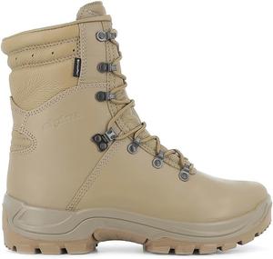 Мужские водонепроницаемые кожаные туристические ботинки Alpina ARPENAZ, 11, Дышащая мембрана Sympatex, Сцепление на любую погоду - противоскользящие, Сделано в Европе, бежевый