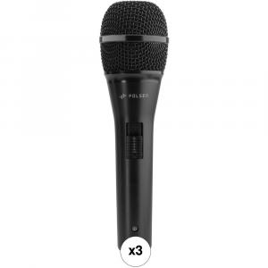 Ручной микрофон Polsen M-85-B Professional Dynamic Handheld Microphone (Black,