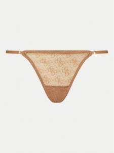 Стринги Guess, коричневый