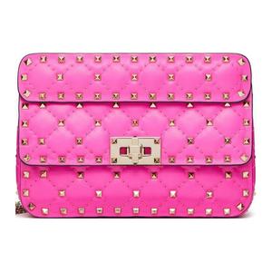 Valentino Кожаная сумка через плечо с шипами