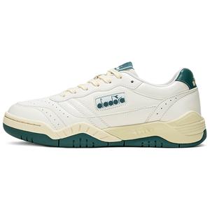 Diadora Износостойкие низкие теннисные туфли унисекс белого цвета