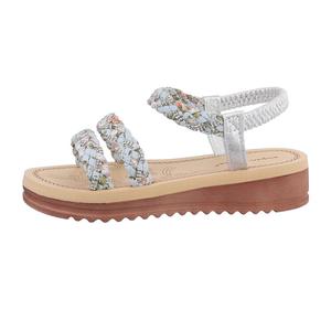 Сандалии Ital Design Sandale & Sandalette, цвет Silber und Blau