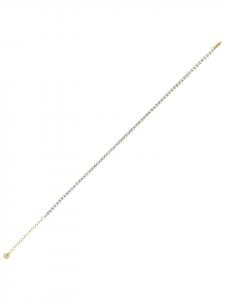 Adeliás Женский кулон из нержавеющей стали с золотой жемчужиной