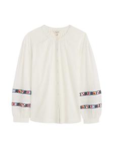 Блуза Seasalt Cornwall Weaving Sea, белый