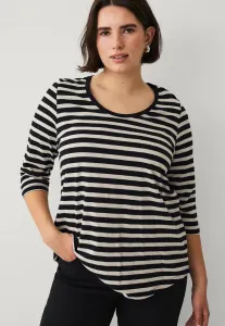 Топ с длинными рукавами Ellos Plus Collection, Light Brown