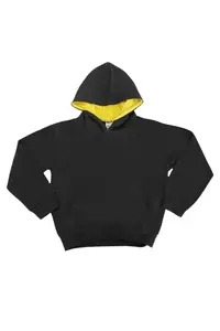 Толстовка с капюшоном Varsity AWDis, черный