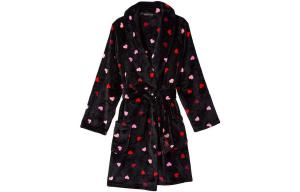 Женские ночные рубашки/халаты Victoria's Secret, цвет Black heart print