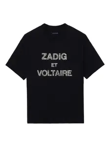 Футболка Tedda со стразами Zadig&Voltaire, черный