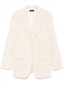 Однобортный пиджак Theory, нейтральный