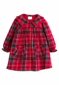 Платье-Рубашка стандартного кроя Next, Red Check