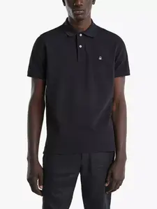 Поло Benetton Short Sleeve, черный