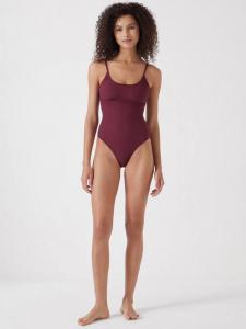 Купальник с квадратным вырезом HUSH, Red