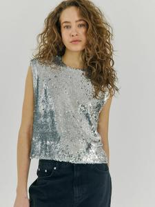 Топ Эмма в серебре Norr