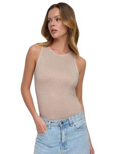 No Matter What Боди-рубашка в бежевом цвете