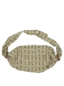 Сумка на плечо Snufkin с узором Kapital, бежевый