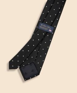 Галстук Silk Dot Rep, сделано в США.