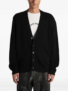 Кардиган на пуговицах Palm Angels, черный