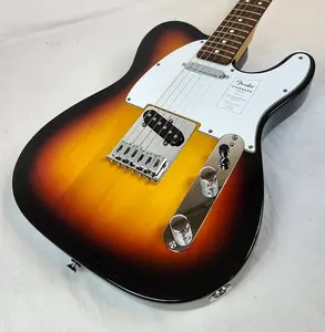 Электрогитара Fender Standard Telecaster с грифом из лавра, белым защитным щитом и цветовым оформлением 3-Color Sunburst