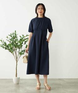 Платье для футбола, которое можно стирать, легко стирать, отводит влагу, быстро сохнет, защищает от УФ-излучения, с защипами на талии Avv, цвет Navy