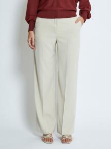 Широкие брюки со складками minus Livina, светло-бежевый