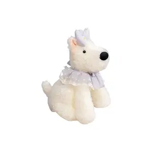 Милый и очаровательный West Highland Terrier, мягкая и пушистая кукла плюшевая игрушка высота 27cm/37cm/47cm Bitter purchase