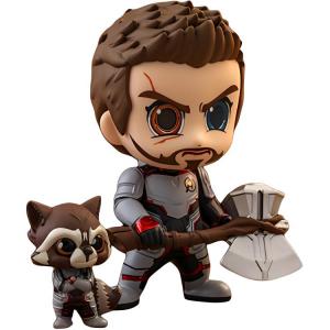 Фигурка Thor God Of Thunder Marvel, The Avengers 4 Endgame Scale Hot Toys, thor+rocket raccoon