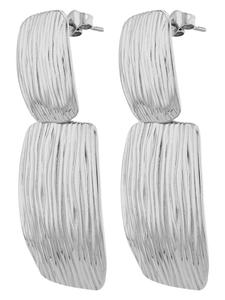 Adeliás Женские серьги - Серьги-гвоздики из нержавеющей стали серебристого цвета