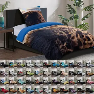 Постельное белье 135x200 см, 100% тончайший хлопок, комплект из 2 предметов, пододеяльник, наволочка 80x80 см - Dune SANILO