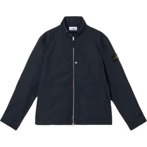 STONE ISLAND Куртка с логотипом на молнии, Marine Blue