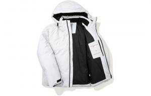 Пуховик мужской серый черный Fila