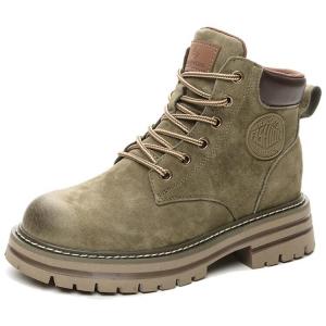 Ботинки Martin Boot женские Jietegongyang, бежевый