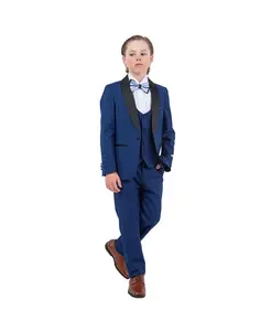 Большие мальчики 5-предметный комплект смокингов Stacy Adams, синий
