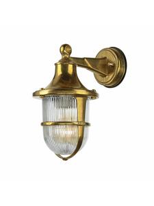 Уличный настенный светильник (Ш)14 х (В)27 см, латунь  Licht-Erlebnisse, Messing