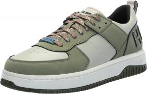 Мужские кроссовки Hugo Mens Kilian в ретро-стиле с двухцветным дизайном, зеленый