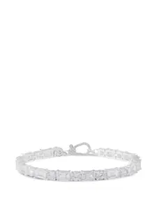 Браслет Eternity Crystal Haze, серебряный