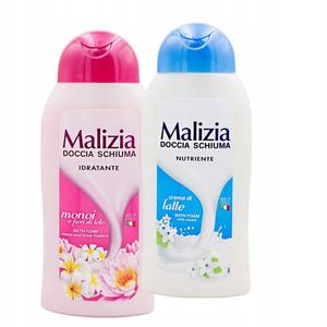 Набор из 2 итальянских гелей для душа Malizia