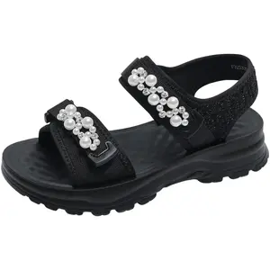 Сандалии с одним ремешком женские Mulinsen, Black