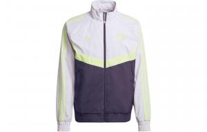 Футболка Adidas FC Bayern Woven Track Top Silver Daybreak